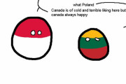 【カナダ】カナダの秘密【ポーランドボール】