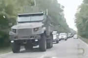 【動画】ワグネル軍、狙いはモスクワか。モスクワ方面に進軍する車列が目撃される。
