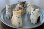 海外「日本人が作ったこの猫おにぎりがキュートすぎる！」