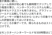 【感想】モンハンライズ、Amazonで一番参考になったレビューがヤバイｗｗｗｗｗｗｗ