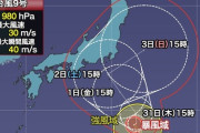 【大悲報】TIFに台風が直撃しそう