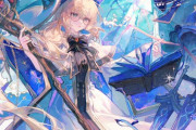 【FGO】雨の魔女トネリコイラスト！！　　モルガン様になっていく過程も見たい