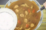 会社の寮でカレーをおすそ分けしたら1人だけタッパーではなかった同期