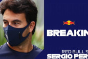 【正式決定】レッドブル、2021年のフェルスタッペンのチームメイトとしてペレスの起用を発表