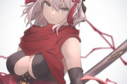 【FGO】Kntさんの魔神沖田ちゃんイラスト！！　褐色美少女いいよね