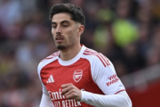 アーセナルに不安材料…ハヴァーツがひざの負傷で練習欠席、“追加補強”の可能性も？