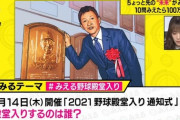 【日向坂46】昨日の『みえる』で予想した野球殿堂入りする人物、まさかの結果に…