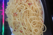 【画像あり】ペペロンチーノ作った