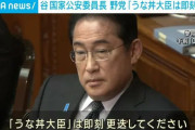 【悲報】野党「うな丼うな丼、更迭更迭」