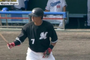 ロッテ野手陣の練習試合打撃成績がこちら