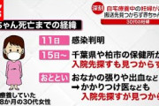 【医療崩壊】コロナ自宅療養中の死者、止まらない