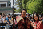 大東駿介さん「いざ出立！」　百万石行列に「豊臣兄弟！」出演者