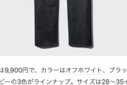 【悲報】ユニクロ、気が狂う。なんと9900円もするジーパンを発売してしまう・・・