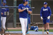 大谷翔平さん、今季初のフリーバッティング18スイングで10本柵越え