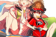 【FGO】ゲーム対戦するノッブと沖田さん！！　どっちの方が上手い！？