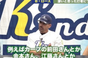 元横浜のロバートローズ「広島の金本、前田、江藤はメジャーで活躍できた」