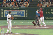 【巨人対広島15回戦】広島・中村奨成、巨人・赤星から第4号同点ソロホームラン！広島は41イニングぶりの得点！巨人は東京ドームで54イニングぶりの失点