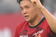 J1福岡、鹿島MF名古新太郎を完全移籍で獲得発表！今季J1で36試合5発の技巧派MF「魅力があり可能性に満ち溢れているチーム」（関連まとめ）