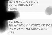 【急募】メルカリで「～～様専用」とかいうの買った結果ｗｗｗｗ