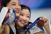 韓国人「フィギュア女子シングル坂本花織選手が銀メダル、中井亜美選手が銅メダルを獲得！日本が冬季五輪でアジア初通算メダル100個を達成」→「これはガチで衝撃（ﾌﾞﾙﾌﾞﾙ」