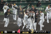 【日本シリーズ】阪神劇的サヨナラで2勝2敗タイ！最後は大山が決めたッ！！！！