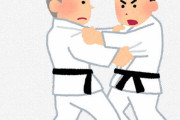 【悲報】柔道さん、相手が柔道着着てないと無力