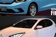 ホンダ新型フィットとトヨタ新型ヤリスのデザイン比較ｗｗｗｗｗｗｗｗｗ