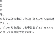 【画像】X民「ちょっと真面目な話をしますが、『食事』『風呂』『睡眠』『掃除』が出来てないとメンタル病みます。」→20万いいね
