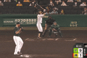 阪神　佐藤輝明、５打席連続空振り三振のち意地のタイムリーヒット