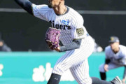【阪神】新外国人デュプランティエが４回無失点　最速１５４キロで６奪三振　開幕ローテ入り猛アピール