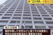 【朗報】厚労省、休校中の子どもの親に特別休暇を認めた会社へ一日最大8330円の助成金を支援