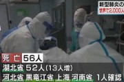 【新型コロナウイルス】感染者 世界で2000人超に　死者56人