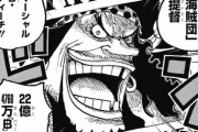 【ONEPIECE -ワンピース】957話　ワンピースさん、とうとうラストに向け舵を切る 四皇全ての懸賞金が判明！！！！！　（画像あり）【ネタバレ・感想まとめ】