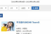 【祝・オリコン1位】最新の写真集週刊ランキングで『ずぶ濡れSKE48 TeamS』が1位を獲得！