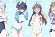【画像】女の子たちに水着かわいいねって言ってあげた結果
