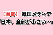 【衝撃】韓国メディア「日本、背も家も“全部が縮んでいく”…」