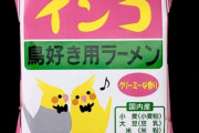 【小鳥好きさんに激震】「インコラーメン」が爆誕wwwwwwww（画像あり）