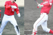 “Ｗ中村”が外野手争いに猛アピール！奨成3安打＆健人2安打と実戦形式で好結果！