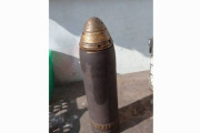 旧日本軍の砲弾か？福山市のごみ収集場で発見…爆発の危険はなし！