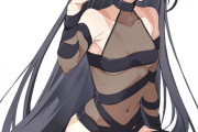 【FGO】千代女ちゃんイラスト！！　光る右目が素敵です！！