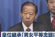 【皇位継承】自民・二階幹事長「男女平等、民主主義の社会だから、それを念頭に置いて考えていけばおのずから結論は出る」（動画）