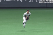 【侍ジャパン】 西川龍馬、跳ねた打球が下腹部に…