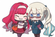 【FGO】ミニモルガン様＆トリ子！！　二人とも服がかわいいですね！