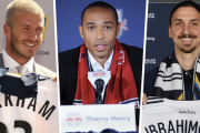 ベッカム、アンリ、イブラヒモヴィッチ…MLSへ渡った21人のスター選手たち