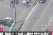 大音量の車に「うるさい！」と注意した神奈川の18歳高校生、車から降りてきた3人組に刺され死亡