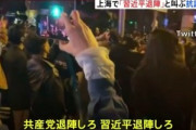 中国のあちこちで大規模な抗議デモ ｢習近平退陣しろ 共産党退陣しろ｣などの声
