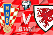 ◆EURO予選◆D組1節 クロアチア×ウェールズ クロアチア、クラマリッチで先制し終始支配も後半ATロングスローからまさかの失点でドロー #CROWAL