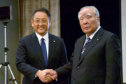トヨタとスズキが資本提携　バイク海苔のチラシの裏