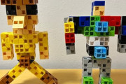 うちの5歳児がブロックで作った作品