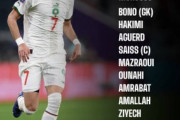 【速報】カタールW杯決勝T…モロッコvsスペイン戦のスタメン発表ｗｗｗｗｗｗｗｗｗ
